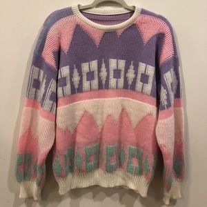 Vintage knit sweater